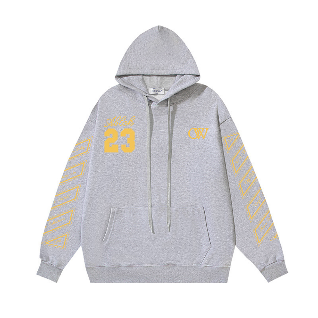 Stylish Patterned Casual Pullover Hoodie