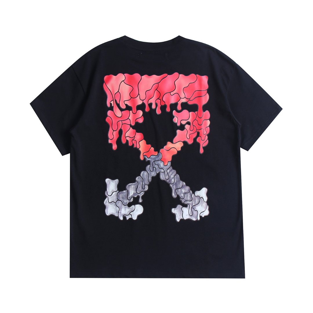 Modern Urban Patterned Crew Shirt