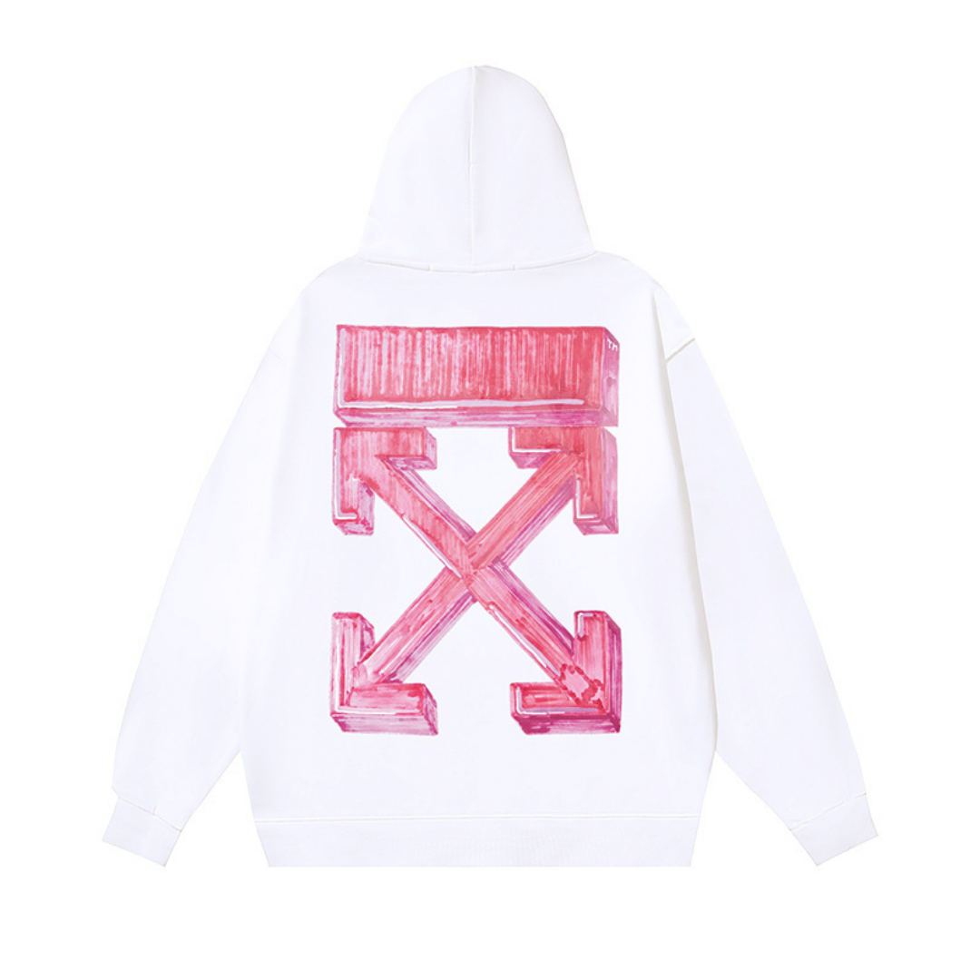 Casual Graphic Cotton Hoodie