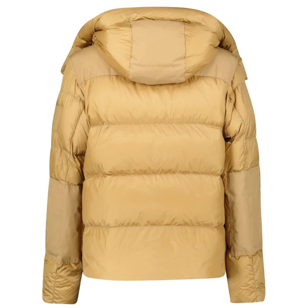 Camel Hooded Winter Jacket