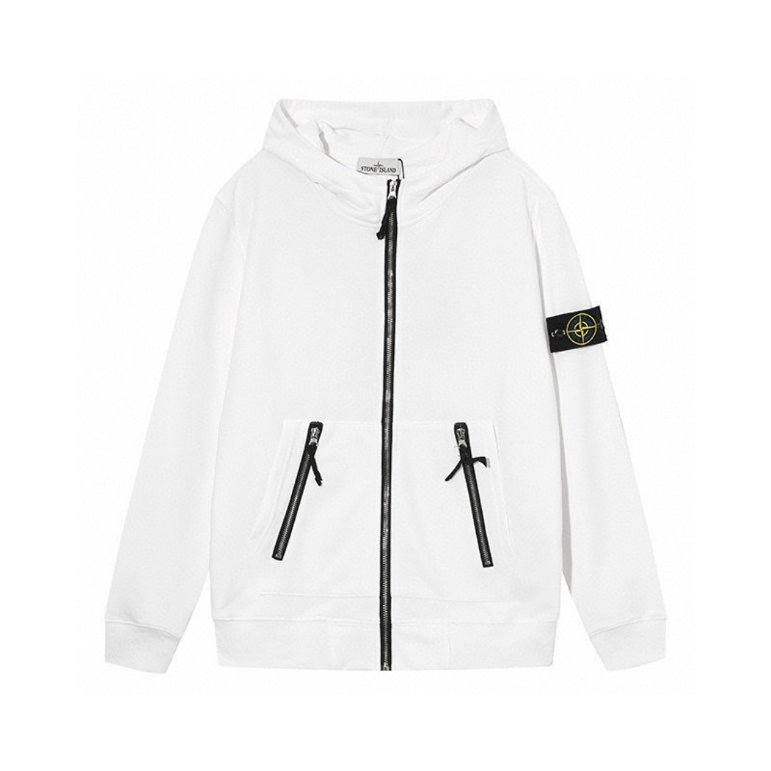 Light Stone Zip Hoodie