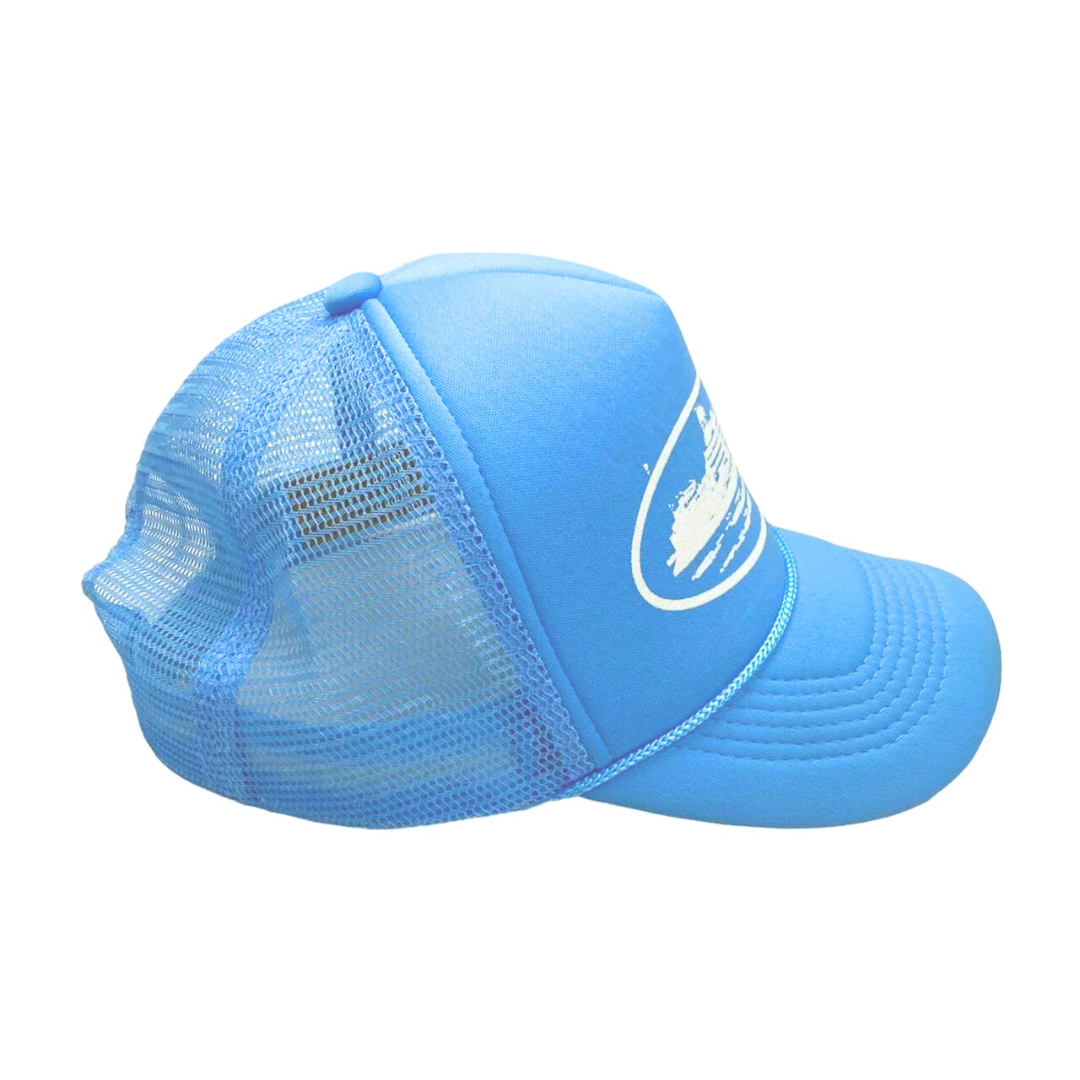 Blue Trucker Cap