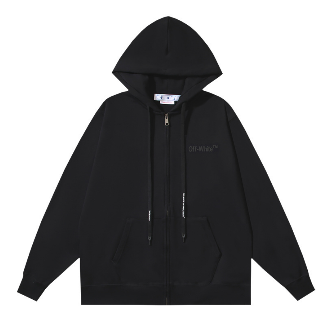 Modern Streetwear Soft Zip Pullover