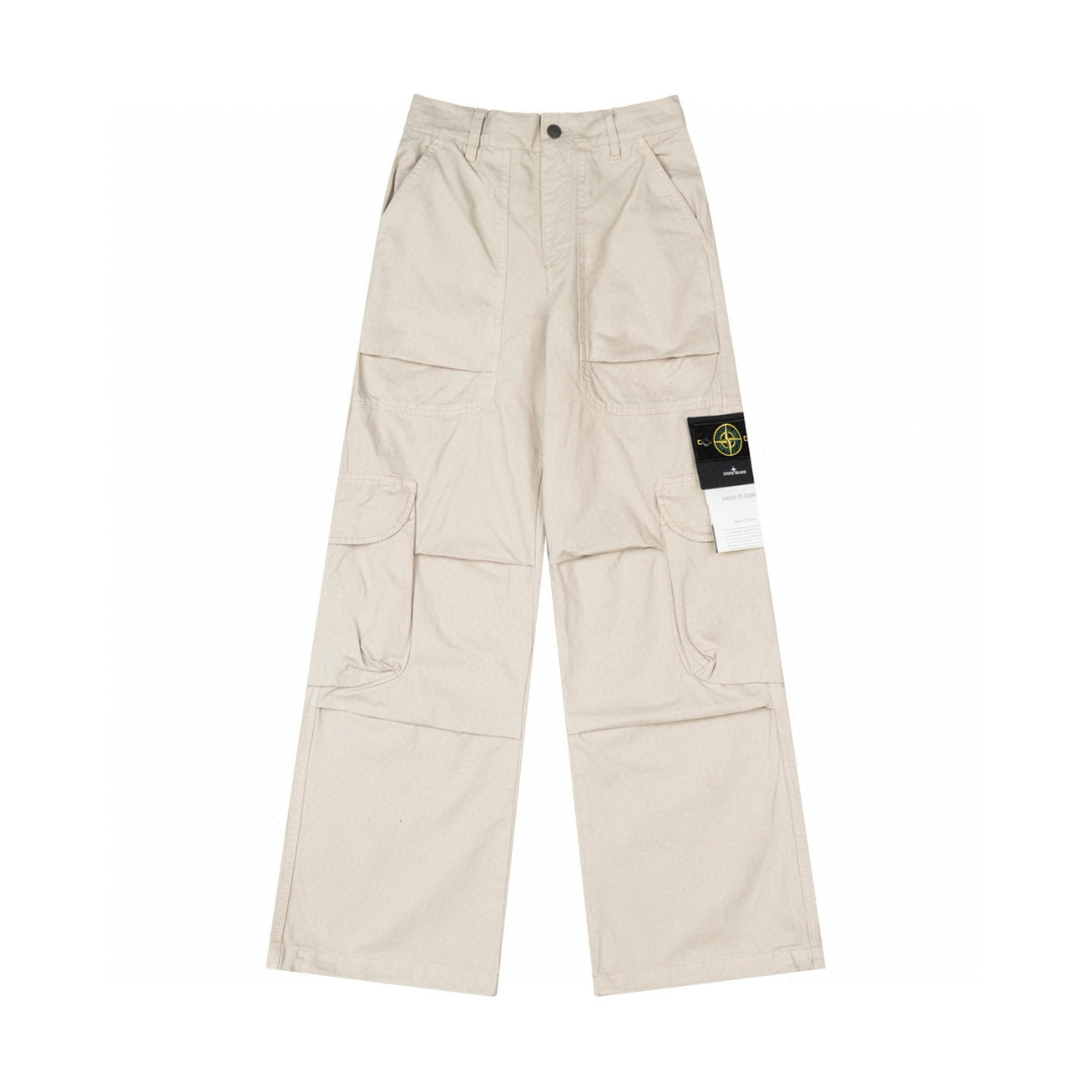 Sand Beige Cargo Pants
