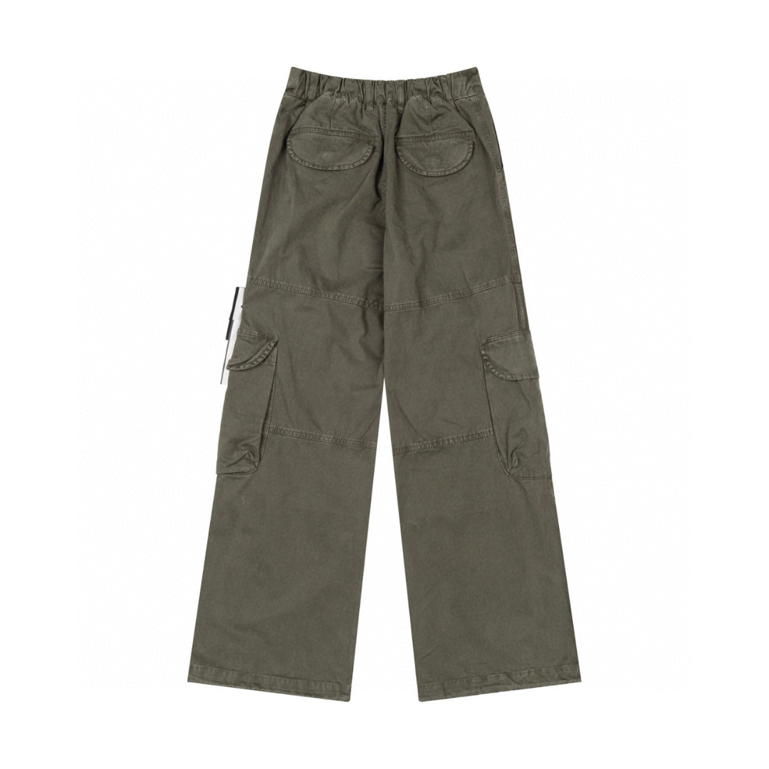 Moss Green Cargo Pants