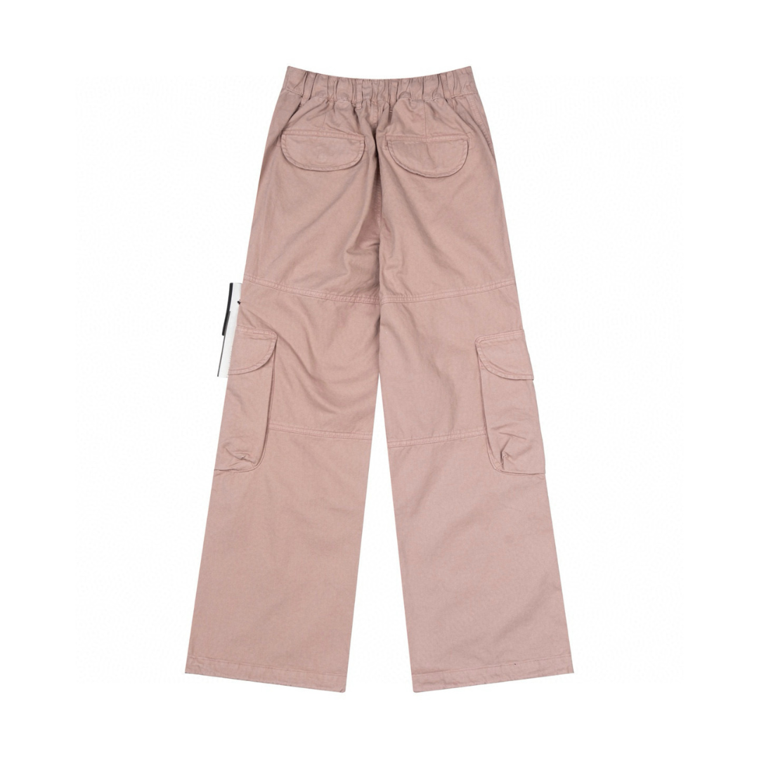 Rose Beige Cargo Pants