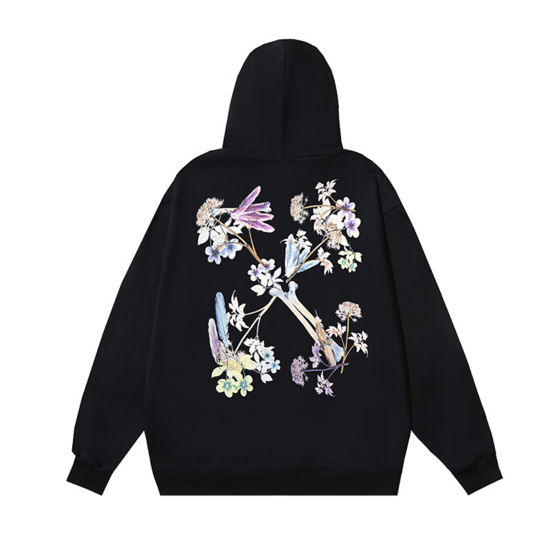 Modern Urban Pattern Pullover Hoodie